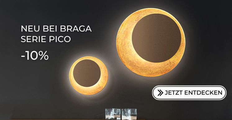 -10% auf Braga Pico Leuchten