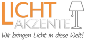 Lichtakzente - Lampen & Leuchten Onlineshop-Logo