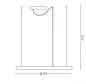 Preview: Skizze Oracle Slim Ø:50cm Preview: Skizze Oracle Slim Ø:50cm