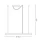 Preview: Skizze Oracle Slim Ø:70cm Preview: Skizze Oracle Slim Ø:70cm