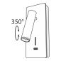 Preview: Sketch of the swivel spotlight