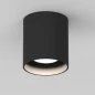 Preview: Round ceiling spotlight in black