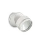 Preview: Runder LED Wand/Deckenstrahler Omega von Ideal Lux in weiß