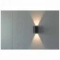 Preview: Square LED outdoor wall lamp Barra anthracite IP54