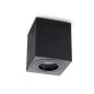 Preview: Aquarius ceiling spotlight black IP44 square