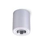 Preview: Bathroom ceiling spotlight Aquarius round IP44 silver