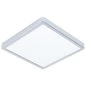 Mobile Preview: Bathroom LED ceiling lamp Fueva IP44 chrome