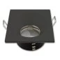 Mobile Preview: Outdoor recessed spotlight square IP54 black