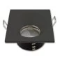 Preview: Outdoor recessed spotlight square IP54 black