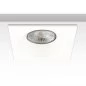 Preview: Recessed spotlight outdoor IP54 white square