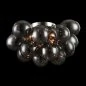 Preview: Maytoni Balbo ceiling light globe smoked glass 38cm