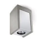 Preview: Lindo Masso C ceiling spotlight concrete grey chrome