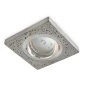 Preview: Bari concrete downlight square GU10 silver