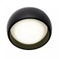 Mobile Preview: Small black ceiling lamp with diameter 10cm