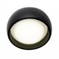 Preview: Small black ceiling lamp with diameter 10cm