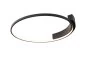 Mobile Preview: MaxLight Velvet LED Ring ceiling light black 60cm