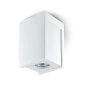 Preview: Square gypsum ceiling lamp Lindo