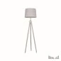Preview: Dreibeinige Stehlampe York von Ideal Lux in Weiss Preview: Dreibeinige Stehlampe York von Ideal Lux in Weiss