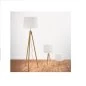 Mobile Preview: Dreibeinige Lampenserie York von Ideal Lux in Holz