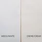 Preview: Segeltuch Stofffarben weiß und creme Preview: Segeltuch Stofffarben weiß und creme