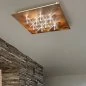 Preview: Braga Cristalli LED ceiling lamp PL60 triangular