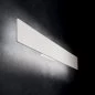 Preview: Lange weiße LED Wandleuchte Zig Zag AP22