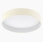 Preview: LED Deckenlampe mit Stoff in creme 50cm von Eglo