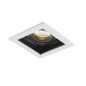 Preview: Sulima downlight GU10 square white black