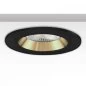 Preview: Recessed ceiling spotlight black gold