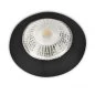 Mobile Preview: Round recessed spotlight black