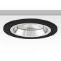 Preview: Recessed ceiling spotlight black silver