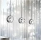 Preview: Ideal Lux globe LED pendant lamp Mr. Jack silver