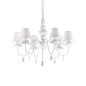 Preview: Ideal Lux Blanche chandelier antique SP6