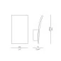 Preview: Ideal Lux Fix wall lamp modern