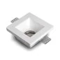 Preview: Swquare gypsum recessed spotlight Fiore GU10