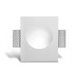 Preview: Moderne Gips Wand-Einbauleuchte Alto