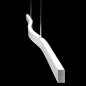 Preview: Straight pendant lamp Loop with the swing in the middle of the lamp body