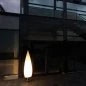 Preview: Boden verankerte Stehleuchte Kanpazar 150 D mit weißen IP54 Körper Preview: Boden verankerte Stehleuchte Kanpazar 150 D mit weißen IP54 Körper