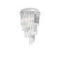 Mobile Preview: Ideal Lux Carlton chandelier crystal 40cm