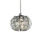 Preview: Ideal Lux Calypso crystal pendant lamp