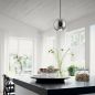 Preview: Ideal Lux Mr. Jack pendant lamp globe silver