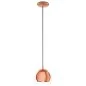 Mobile Preview: Globe pendant lamp Rocamar copper