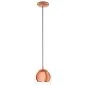 Preview: Globe pendant lamp Rocamar copper