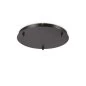 Preview: Round ceiling canopy 3-fold in black