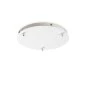 Preview: Round lamp canopy in white