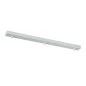 Preview: Elongated ceiling canopy Base 3-fold in white