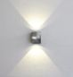 Preview: Outdoor LED wall lamp Canto Kubi 2 stainless steel