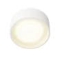 Preview: Kleine weiße LED Deckenlampe mit Durchmesser 10cm