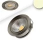 Preview: LED recessed spotlight flat 5W nickel 2700K warm white