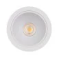 Mobile Preview: Round LED recessed spotlight outside white + inside white